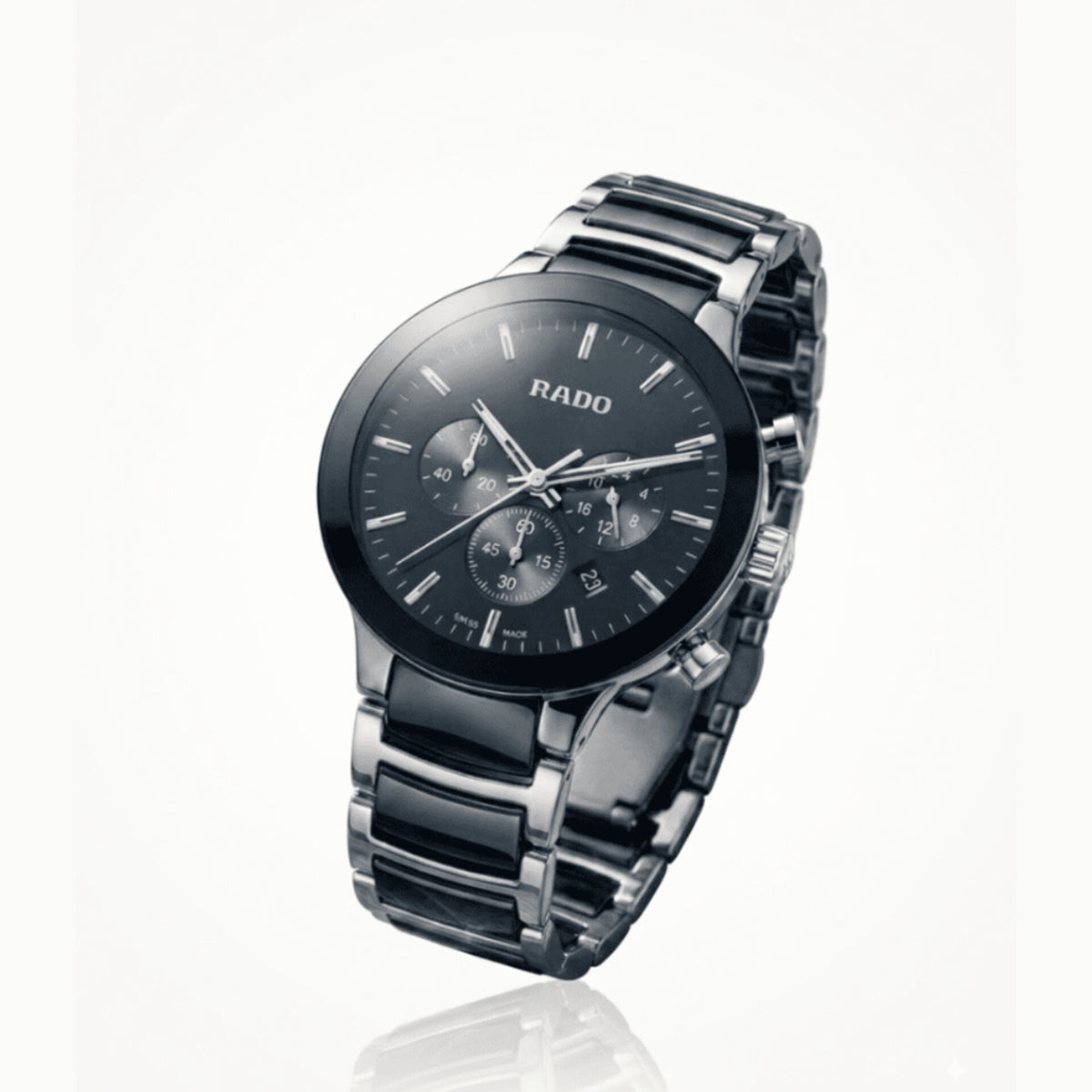 RADO CENTRIX CHRONOGRAPH (BLACK SILVER)
