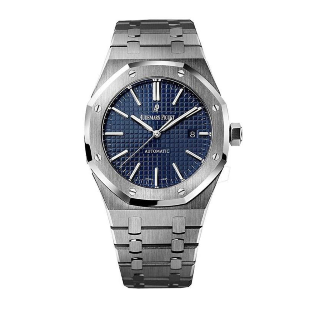 AUDEMARS PIGUET ROYAL OAK SILVER BLUE (AUTOMATIC)