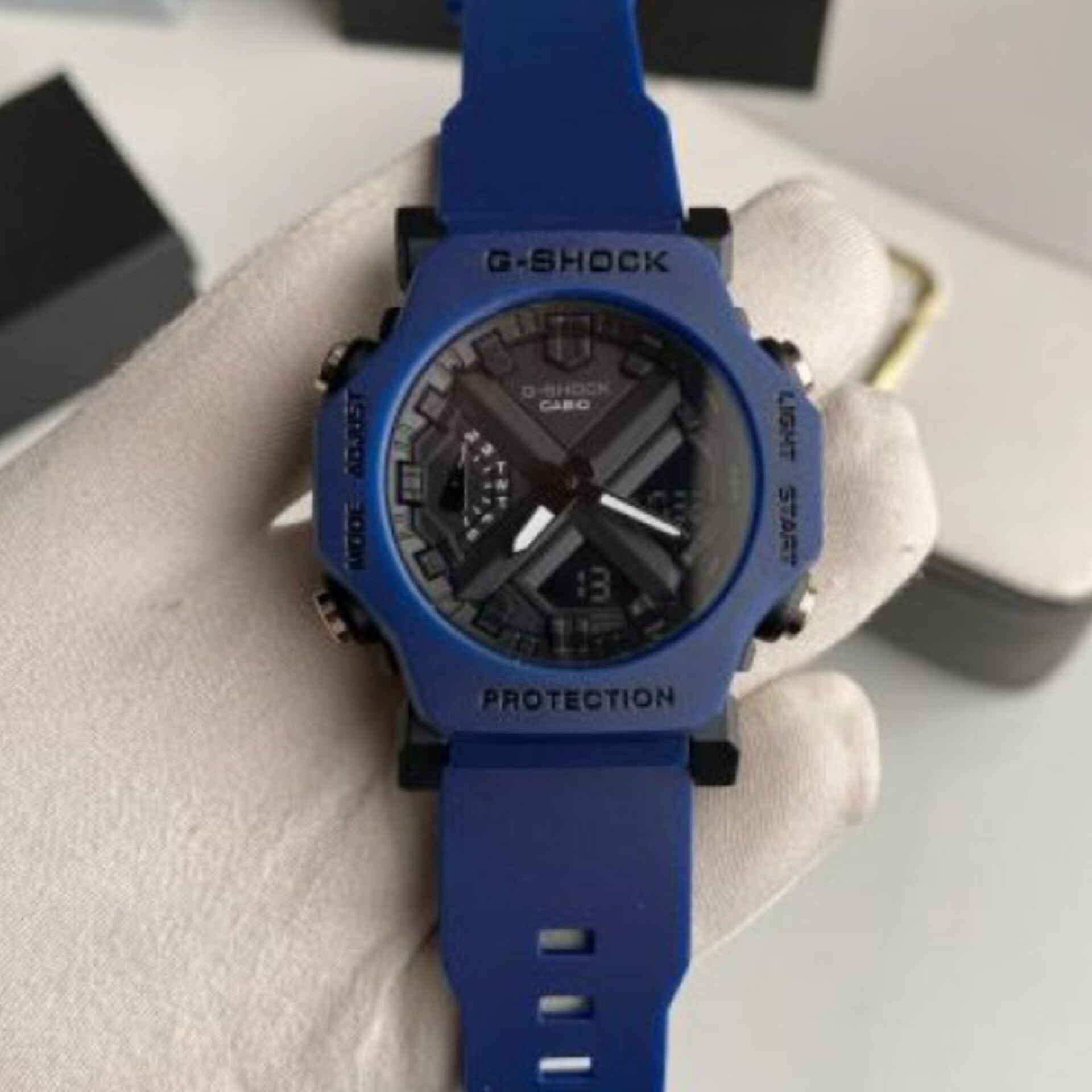G-SHOCK X BLADE CARBONATE FIBER (BLUE)