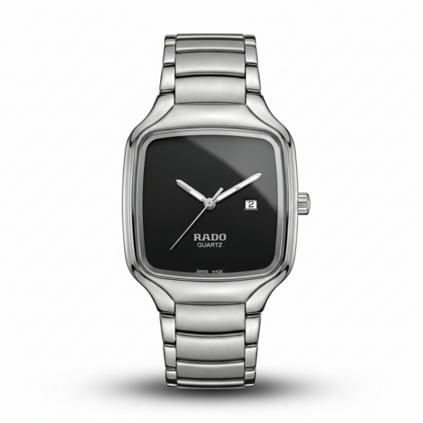 RADO TRUE SQUARE SILVER BLACK (CELL MODEL)