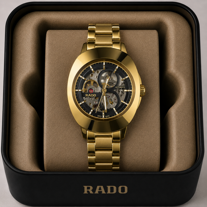RADO DIASTAR GOLD BLACK (AUTOMATIC)