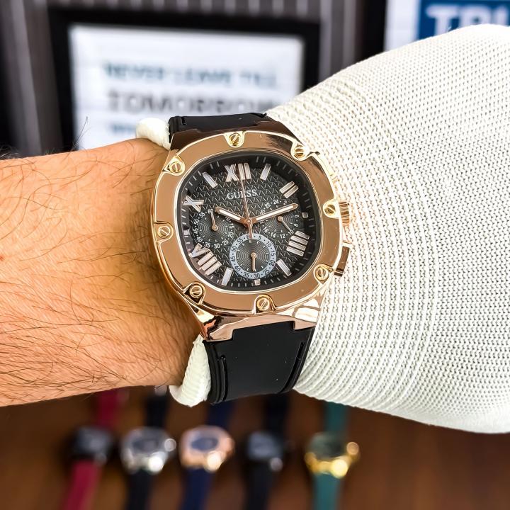 GUESS GW SQUARE CHRONOGRAPH WATCH