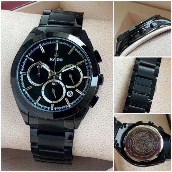 RADO HYPERCHROME CHRONOGRAPH (BLACK SILVER)