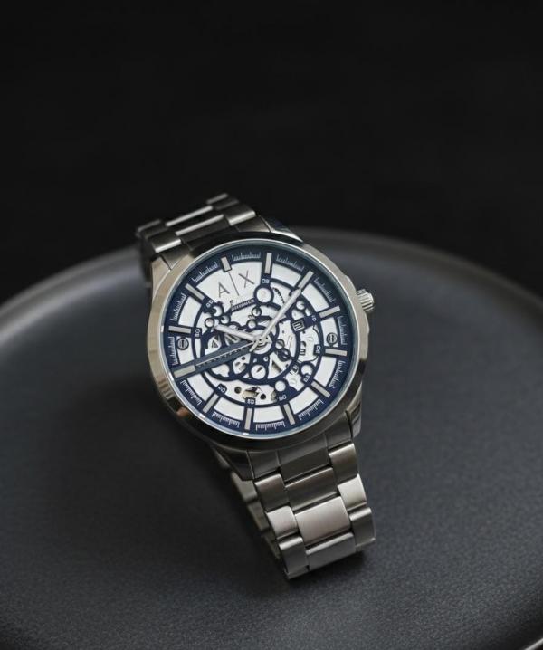 ARMANI EXCHANGE SILVER BLUE