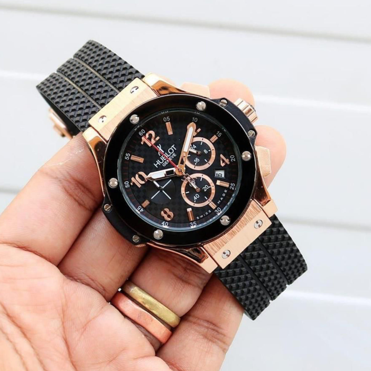 HUBLOT BIG BANG CHRONOGRAPH (COPPER BLACK)