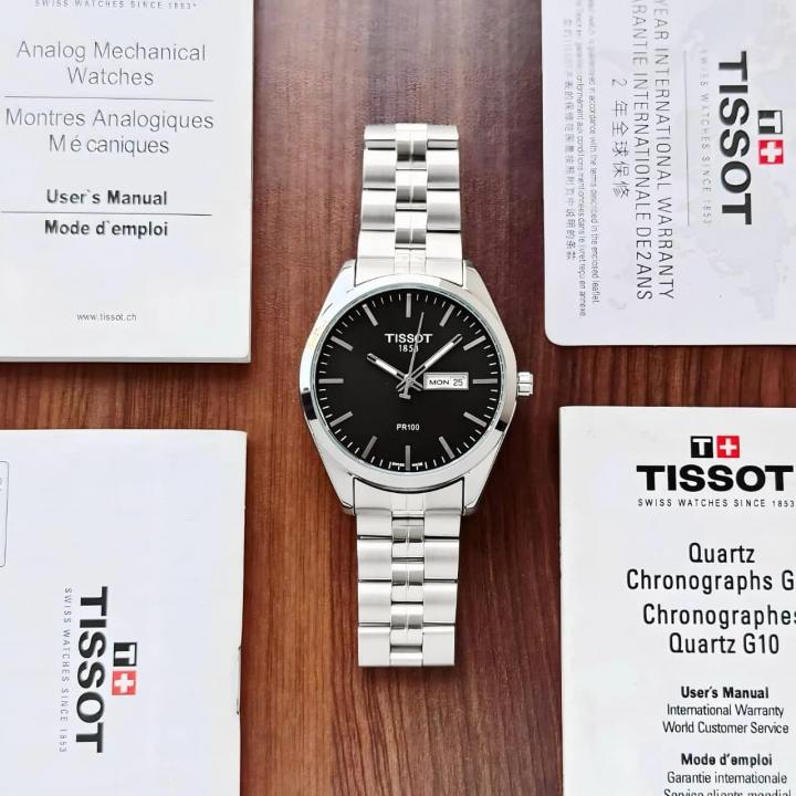 TISSOT 1853 PC100 DAY DATE WATCH