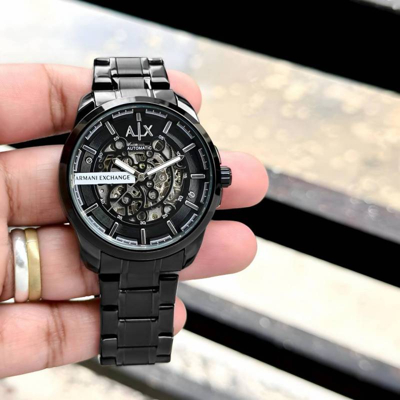 ARMANI EXCHANGE HAMPTON AUTOMATIC FULL BLACK