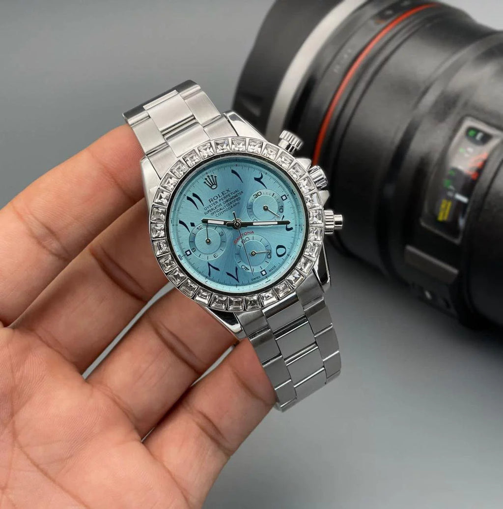 ROLEX DAYTONA DIAMOND CHRONOGRAPH WATCH