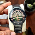 RADO CENTRIX OPEN HEART BLACK GREEN (AUTOMATIC)