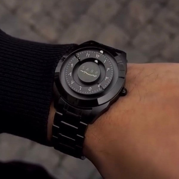 SABR MAGNETIC LUNA WATCH (BLACK SHINE)
