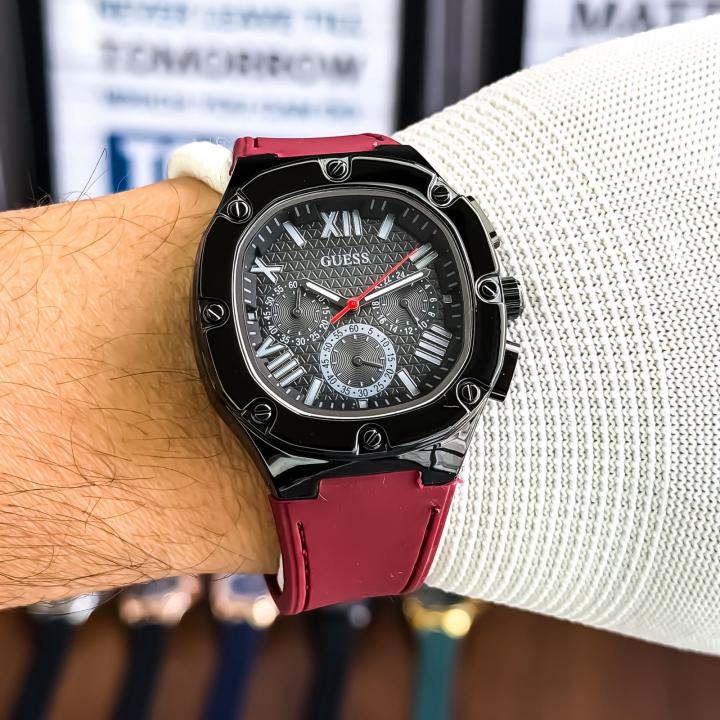 GUESS GW SQUARE CHRONOGRAPH WATCH