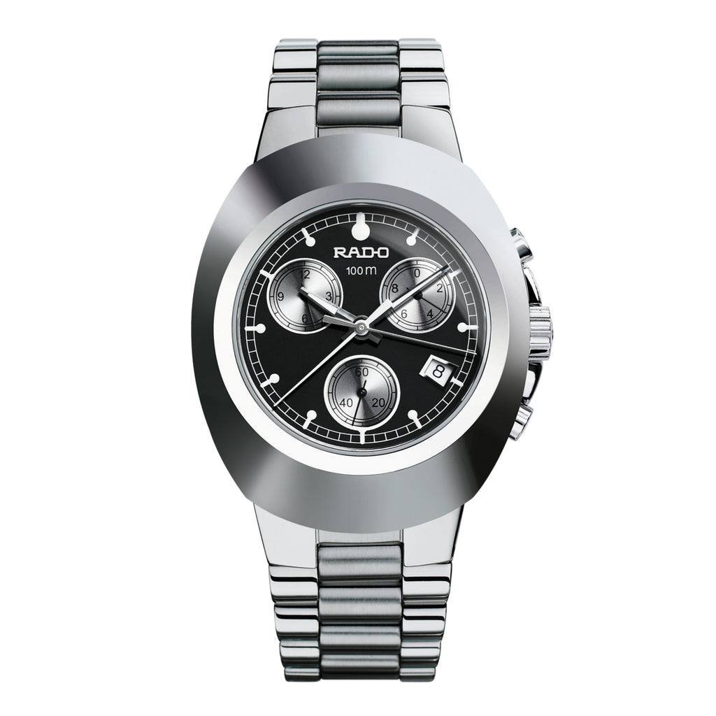 RADO DIASTAR CHRONOGRAPH SILVER BLACK (AUTOMATIC)