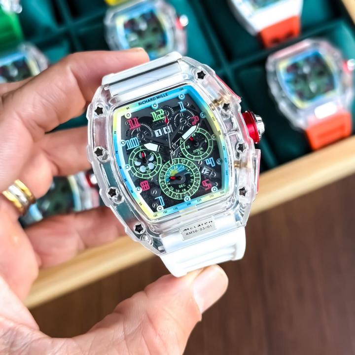 RICHARD MILLE CHRONOGRAPH WHITE
