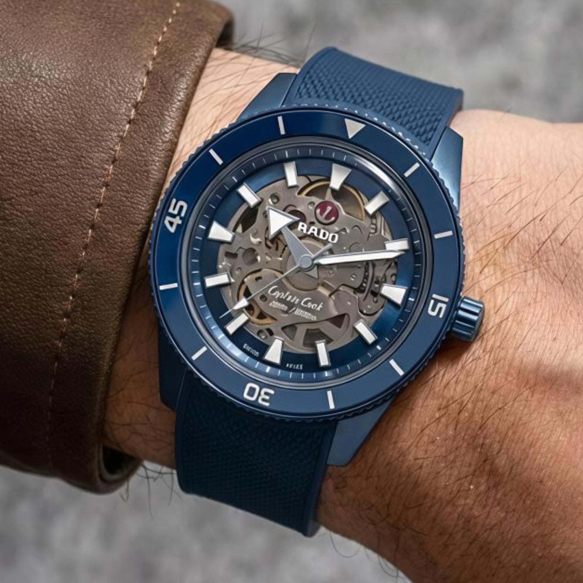 RADO CAPTAIN COOK SKELETON (AUTOMATIC)