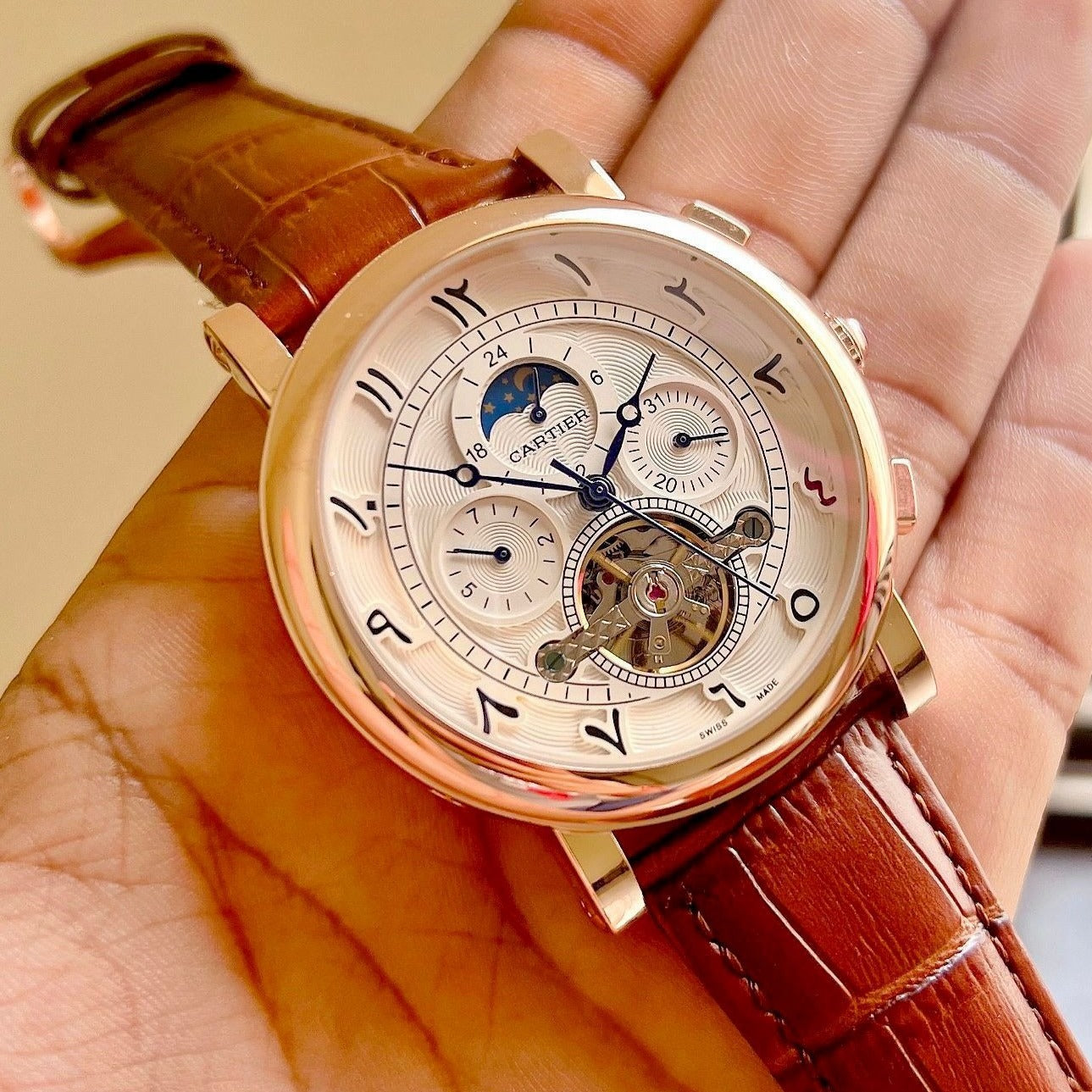 CARTIER BALOON CHRONOGRAPH (AUTOMATIC)