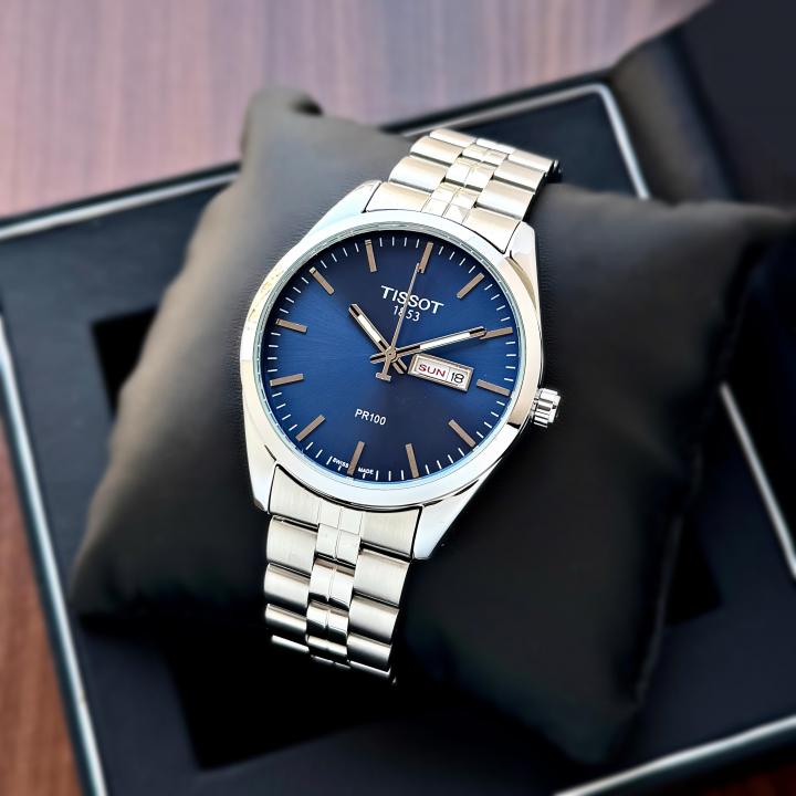 TISSOT 1853 PC100 DAY DATE WATCH