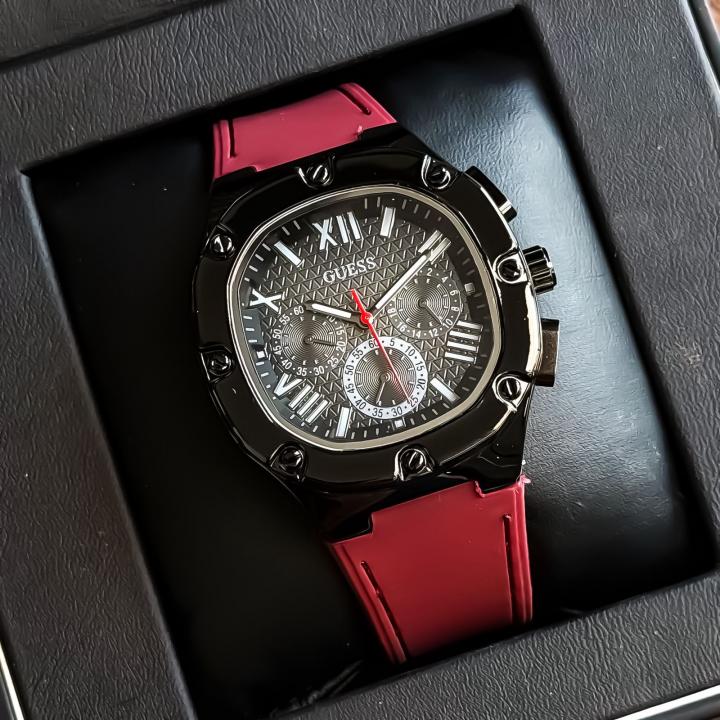 GUESS GW SQUARE CHRONOGRAPH WATCH