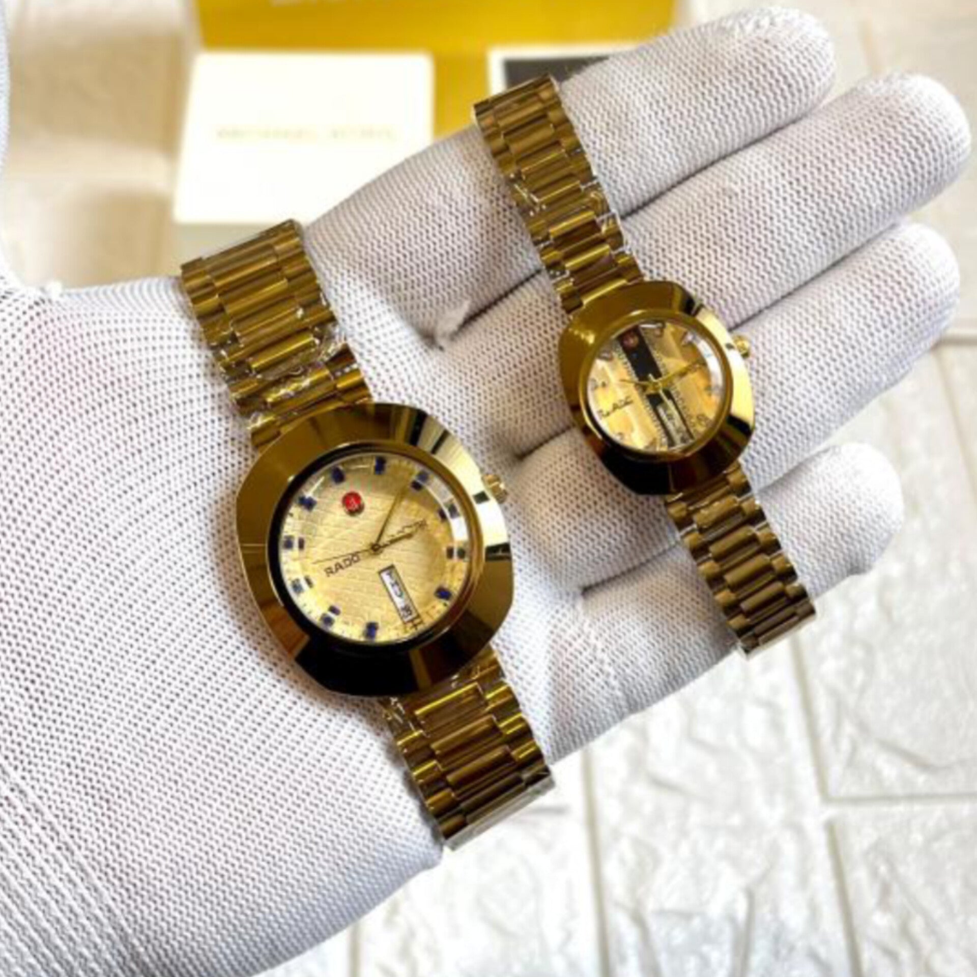 RADO DIASTAR GOLD (COUPLE WATCH)