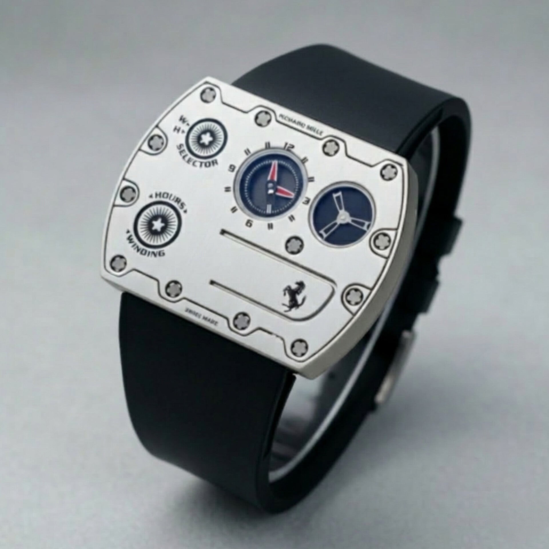 RICHARD MILLE TITANIUM SILVER BLACK