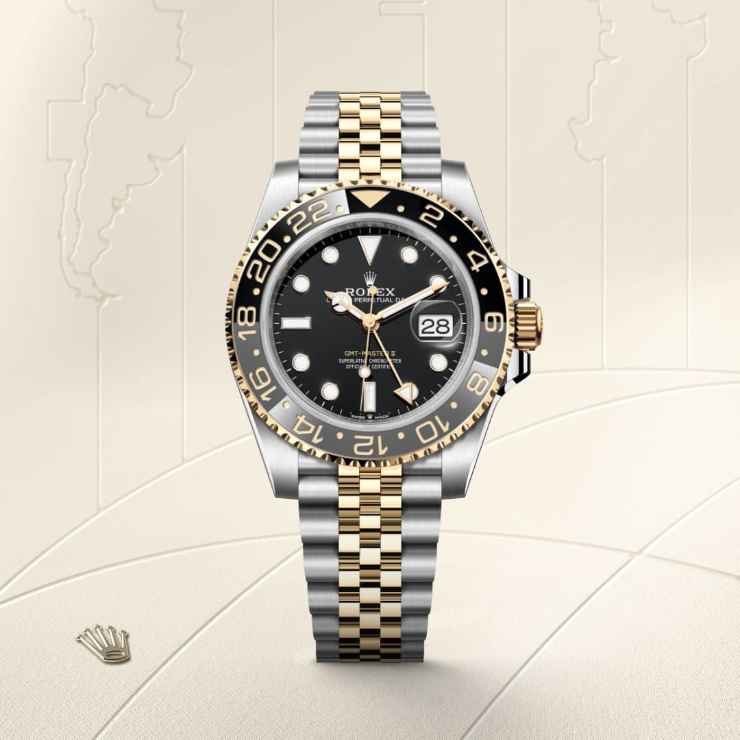 ROLEX GMT MASTER II DUALTONE  BLACK (CELL MODEL)