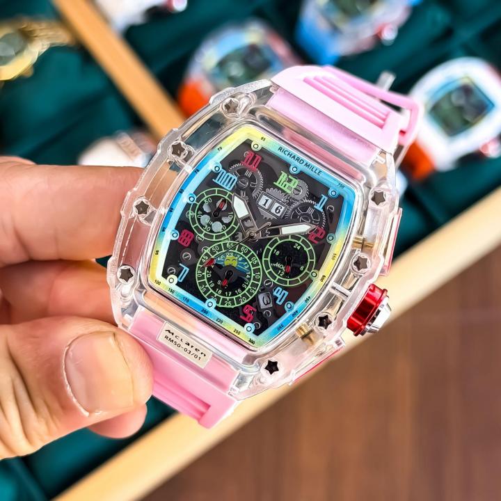 RICHARD MILLE CHRONOGRAPH PINK