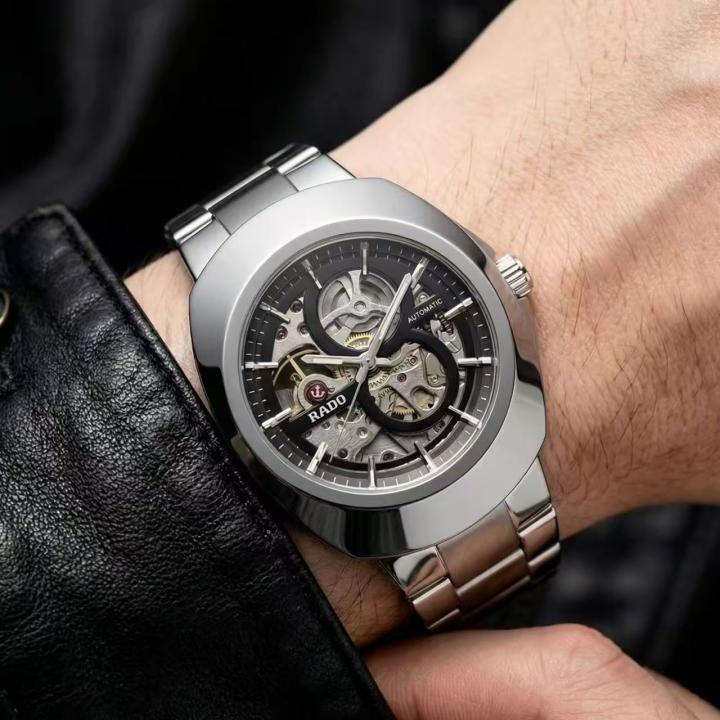 RADO DIASTAR SILVER BLACK (AUTOMATIC)