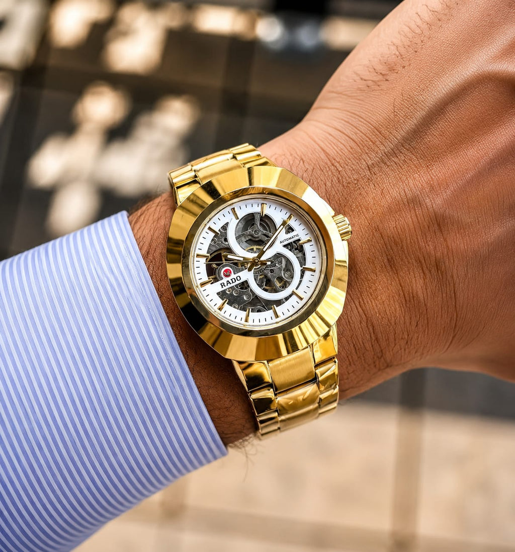 RADO DIASTAR GOLD WHITE (AUTOMATIC)