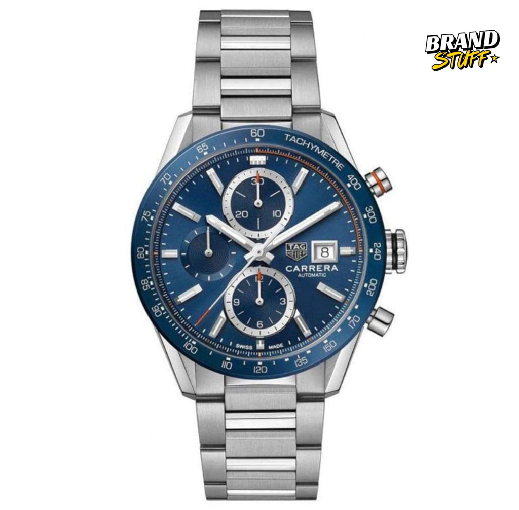 TAG HEUER CALIBAR 16 SILVER BLUE (JAPAN OG MACHINE)