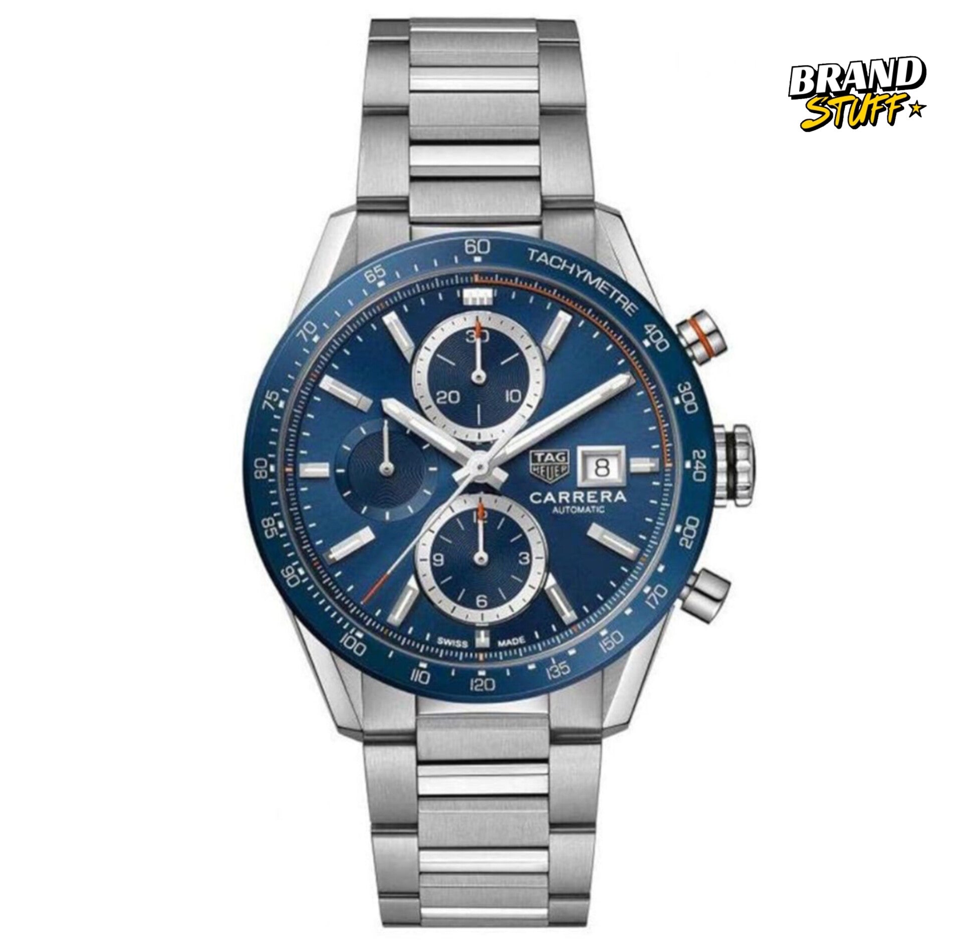 TAG HEUER CALIBAR 16 SILVER BLUE (JAPAN OG MACHINE)