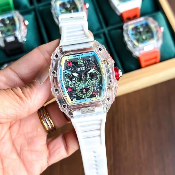 RICHARD MILLE CHRONOGRAPH WHITE