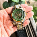ROLEX CLASSIC GOLD GREEN TWO TONE (AUTOMATIC)