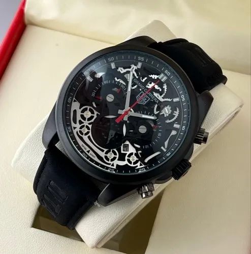 TAG HEUER CR7 BLACK CHRONOGRAPH WATCH