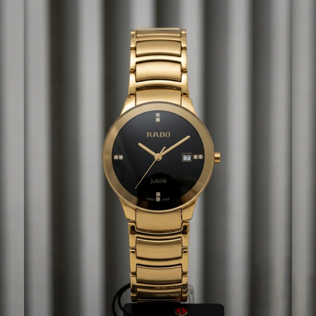 RADO JUBILE GOLD BLACK (FOR WOMEN)