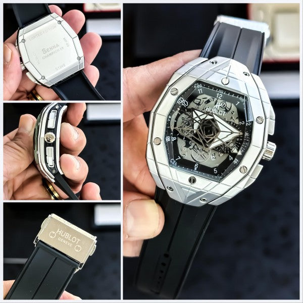 HUBLOT BIG BANG SPIDER (SILVER BLACK)