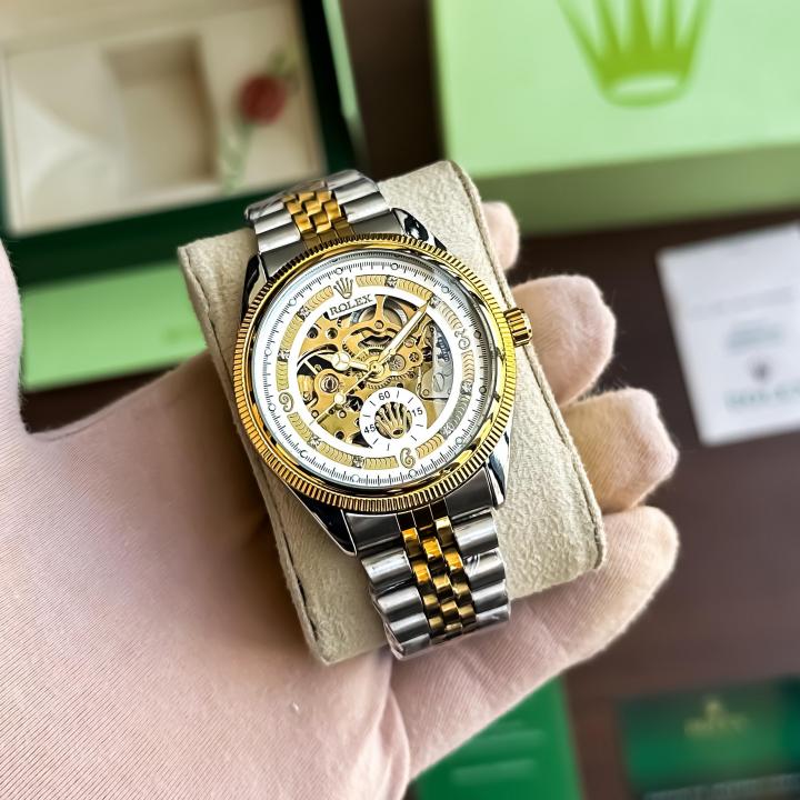 ROLEX CLASSIC GOLD WHITE TWO TONE (AUTOMATIC)
