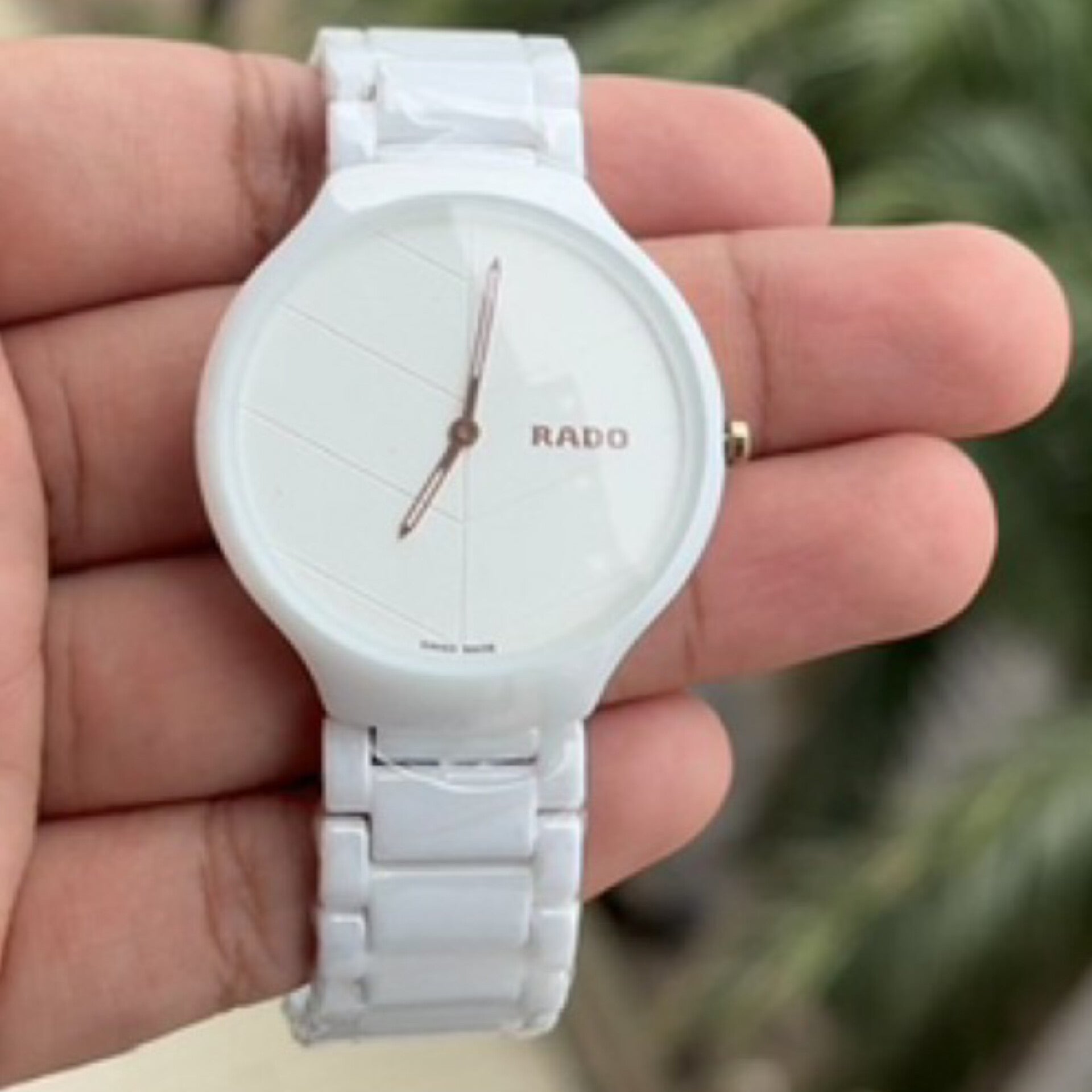 RADO TRUE THINLINE WHITE CERAMIC WATCH