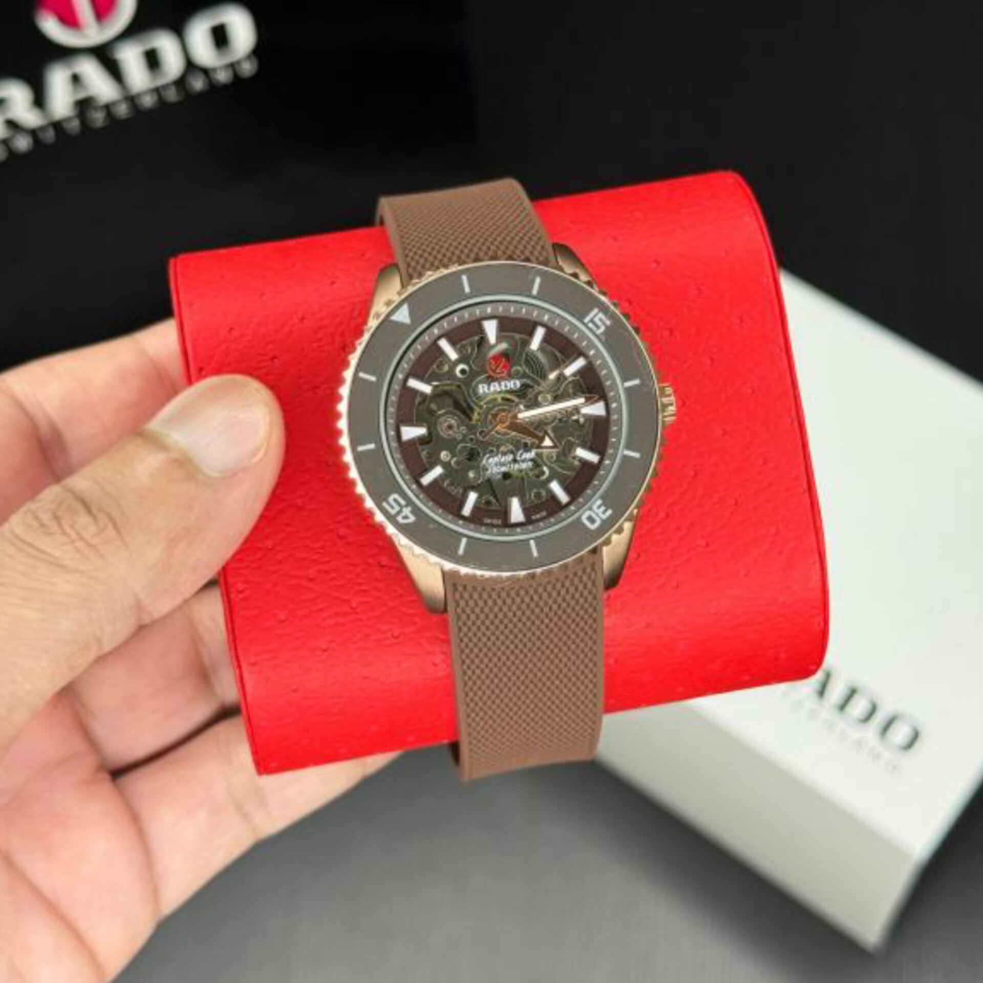 RADO CAPTAIN COOK SKELETON (AUTOMATIC)