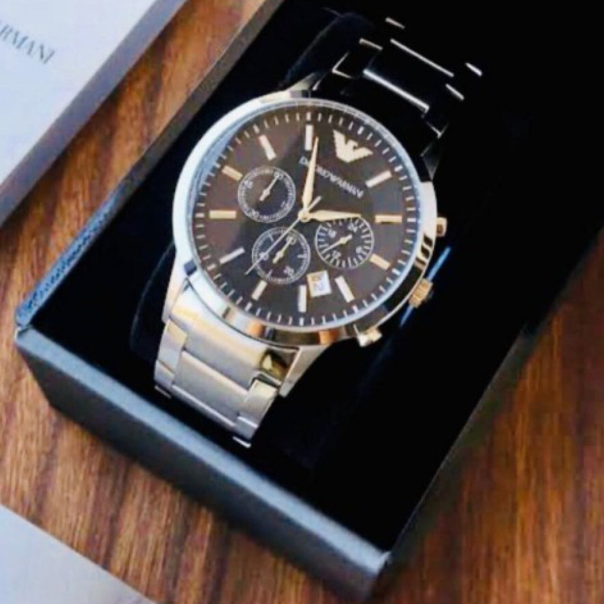 EMPORIO ARMANI SILVER