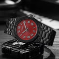 GUESS ANALOG WATCH (RED BLACK)