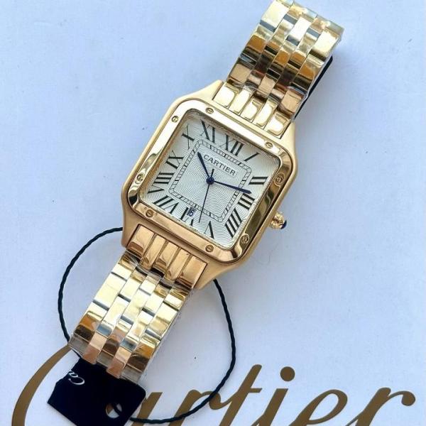 CARTIER SANTOS WHITE GOLD (JAPAN OG MACHINE)
