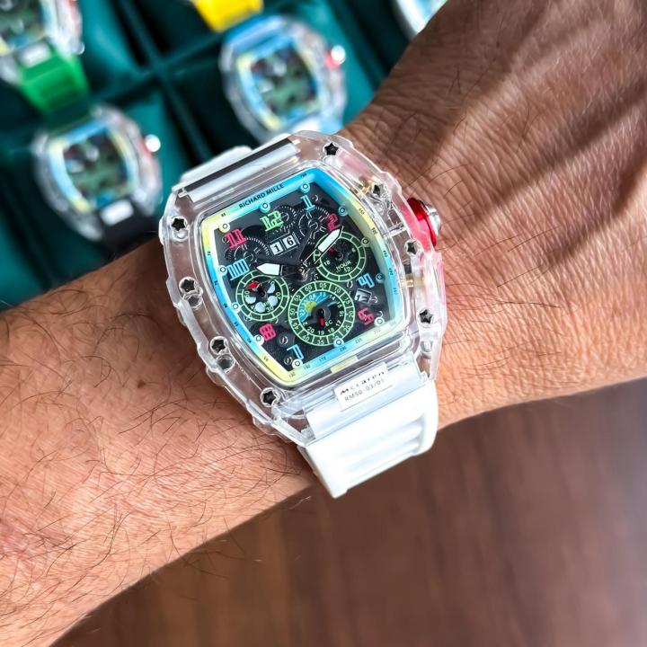 RICHARD MILLE CHRONOGRAPH WHITE