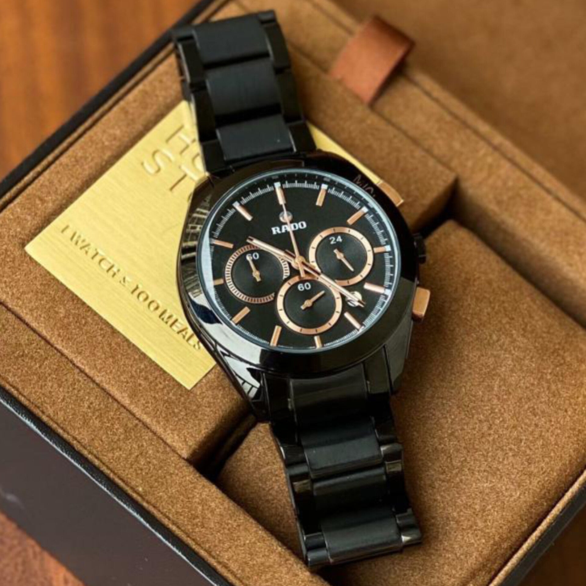 RADO HYPERCHROME CHRONOGRAPH (BLACK COPPER)