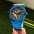 AUDEMARS PIGUET ROYAL OAK SKELETON BLUE (AUTOMATIC)