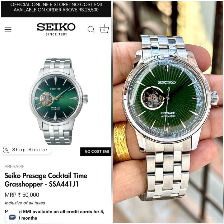 SEIKO PRESAGE GRASSHOPPER (AUTOMATIC)