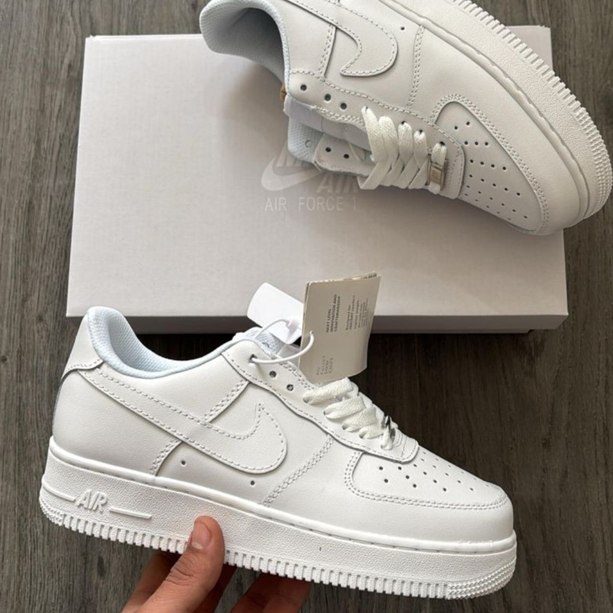 NIKE AIRFORCE 1 LOW FULL WHITE