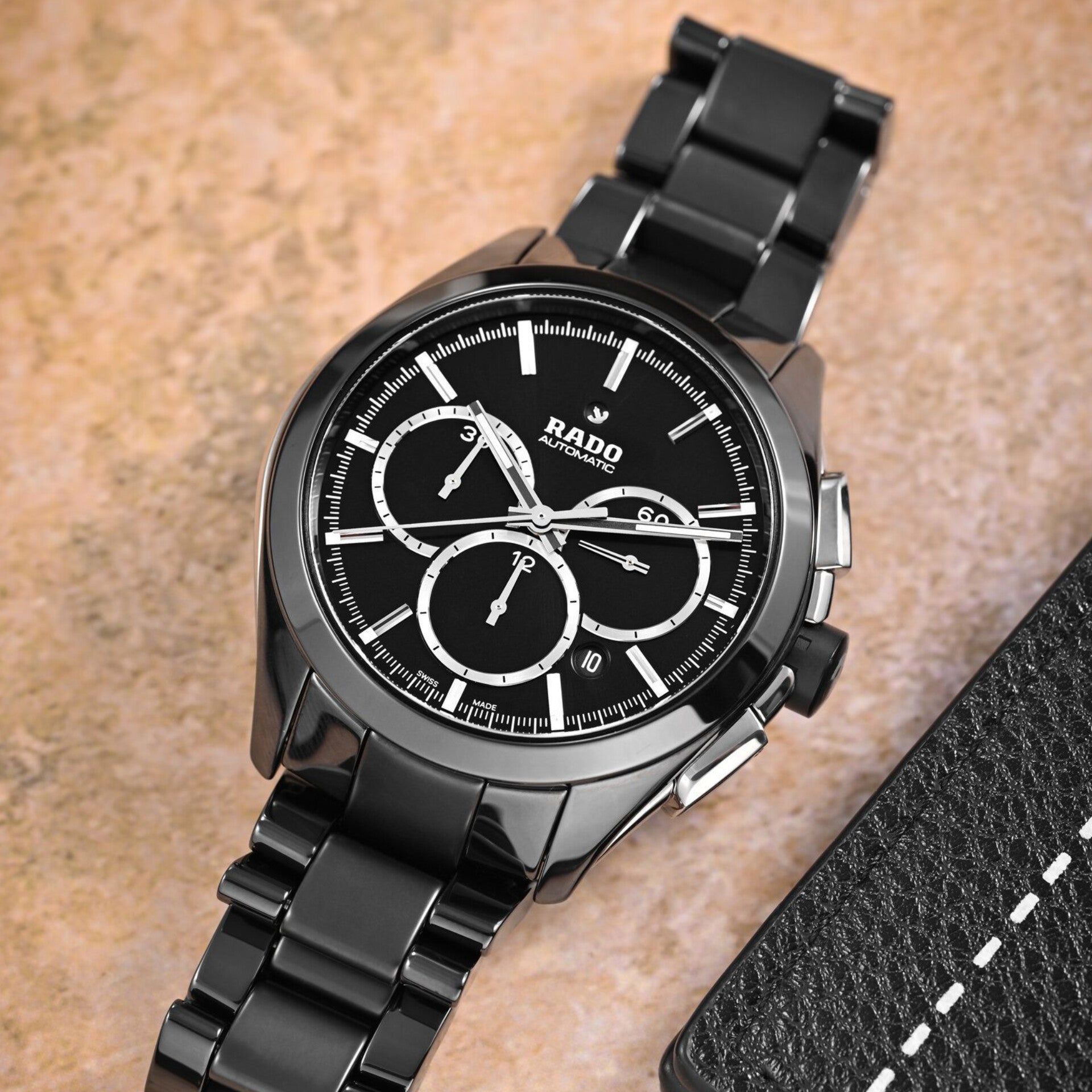 RADO HYPERCHROME CHRONOGRAPH (BLACK SILVER)