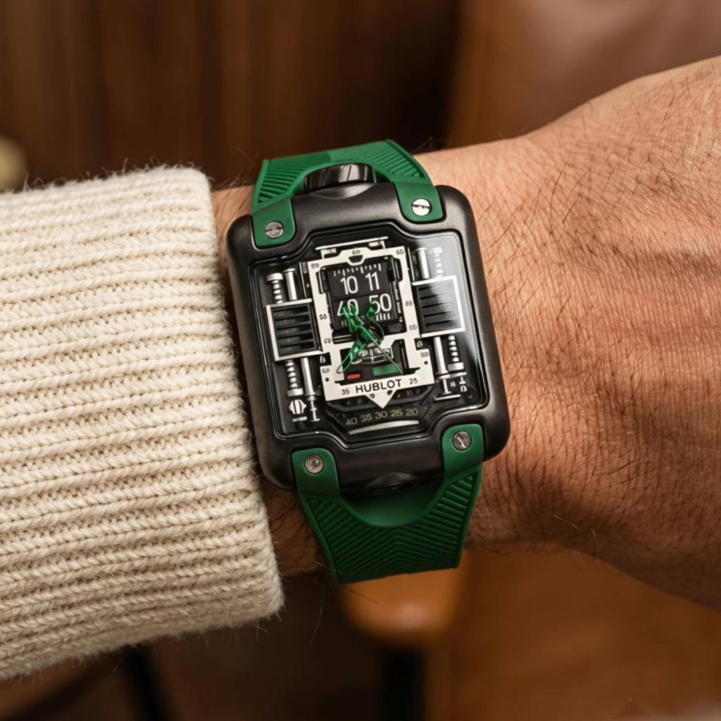 HUBLOT MP-10 TOURBILLION (GREEN BLACK)
