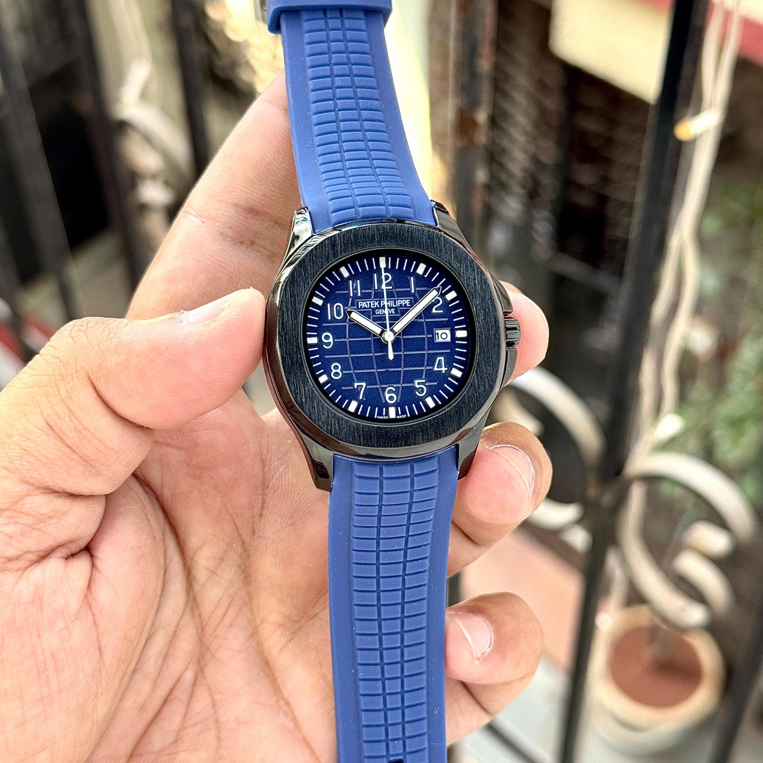 PATEK PHILIPPE AQUANUT BLUE BLACK (CELL MODEL)