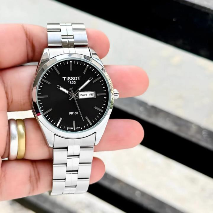 TISSOT 1853 PC100 DAY DATE WATCH