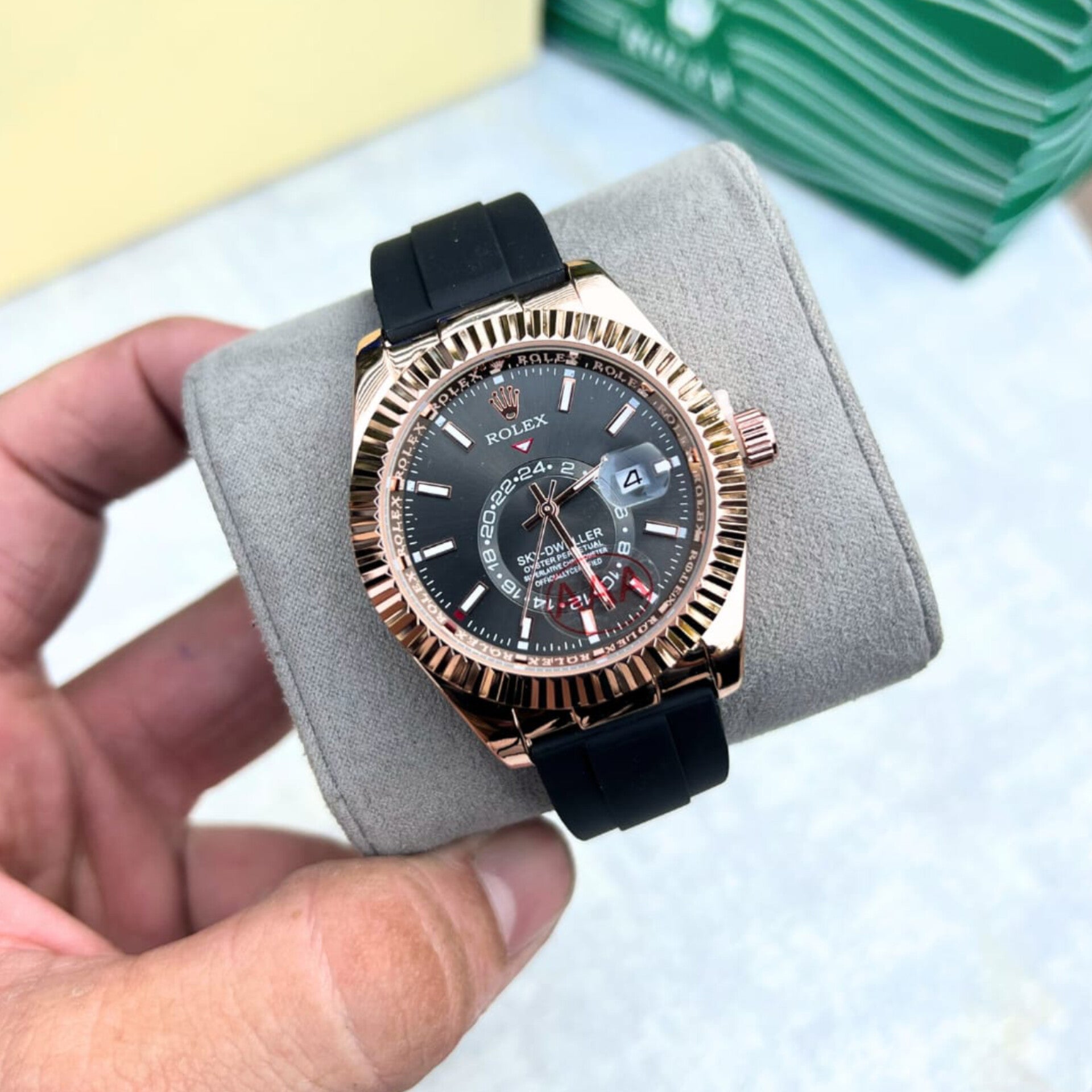 ROLEX SKY DWELLER COPPER BLACK (CELL MODEL)